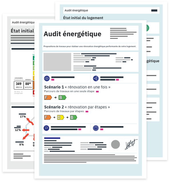illustration rapport audit