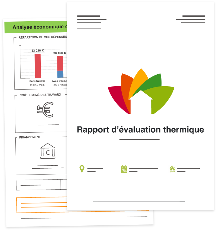 illustration rapport évaluation thermique