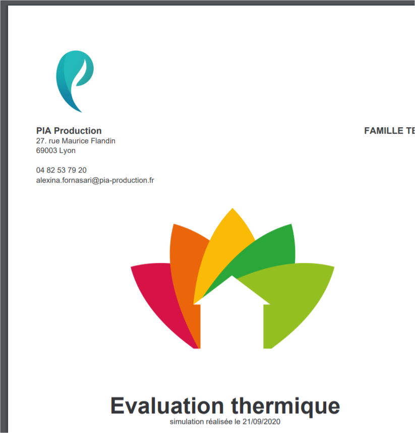 exemple de rapport